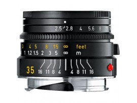 Leica Summarit-M 35mm f/2.4 Black